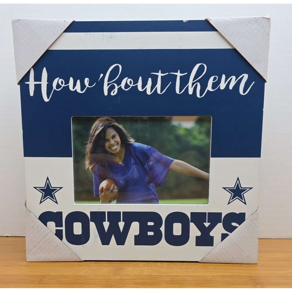 Dallas Cowboys Shadow Box 3D Picture Frame (4 x 6") How 'bout Them Boys